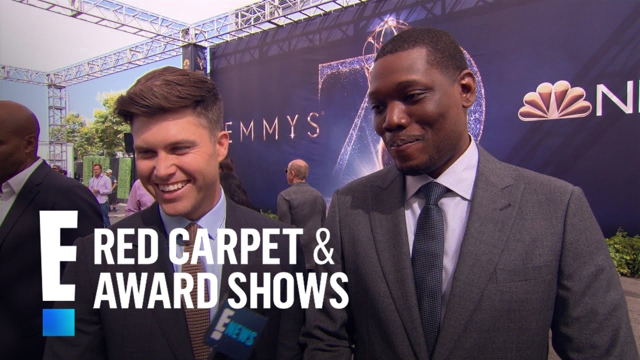 Michael Che & Colin Jost Wanted to Pass Out What at Emmys? | E! Live from the Red Carpet