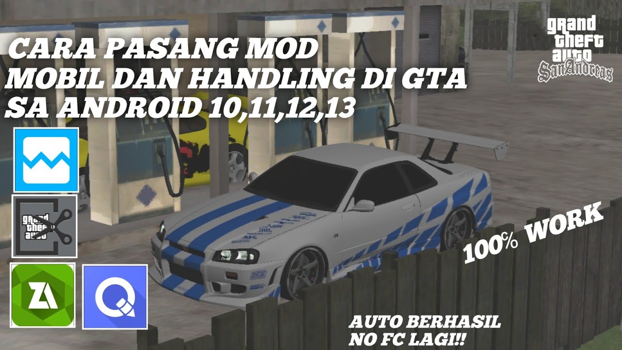 TUTORIAL‼️CARA PASANG MOD MOBIL DAN HANDLING DI GTA DENGAN MUDAH