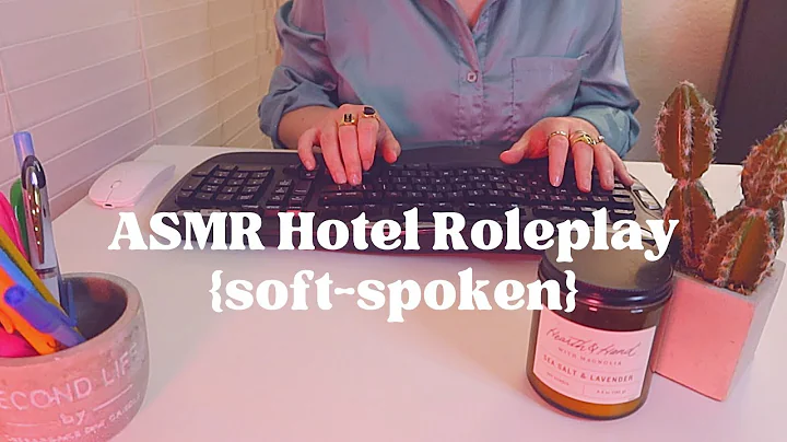 ASMR Hotel Check-In & Customer Service Roleplay👩🏻‍💼🛎 Typing Sounds 😴Soft-Spoken