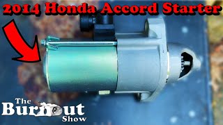 Replacing A Starter On A 2014 Honda Accord