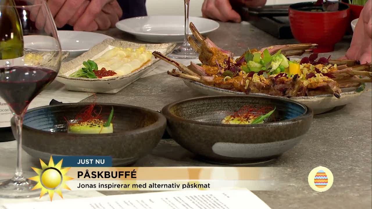 Påskbuffé med en ny touch  - Nyhetsmorgon (TV4)