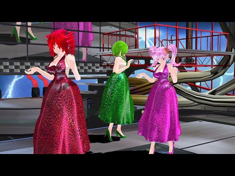 【MMD】混沌アンビエント【重音テト　小春音アミ　GUMI】