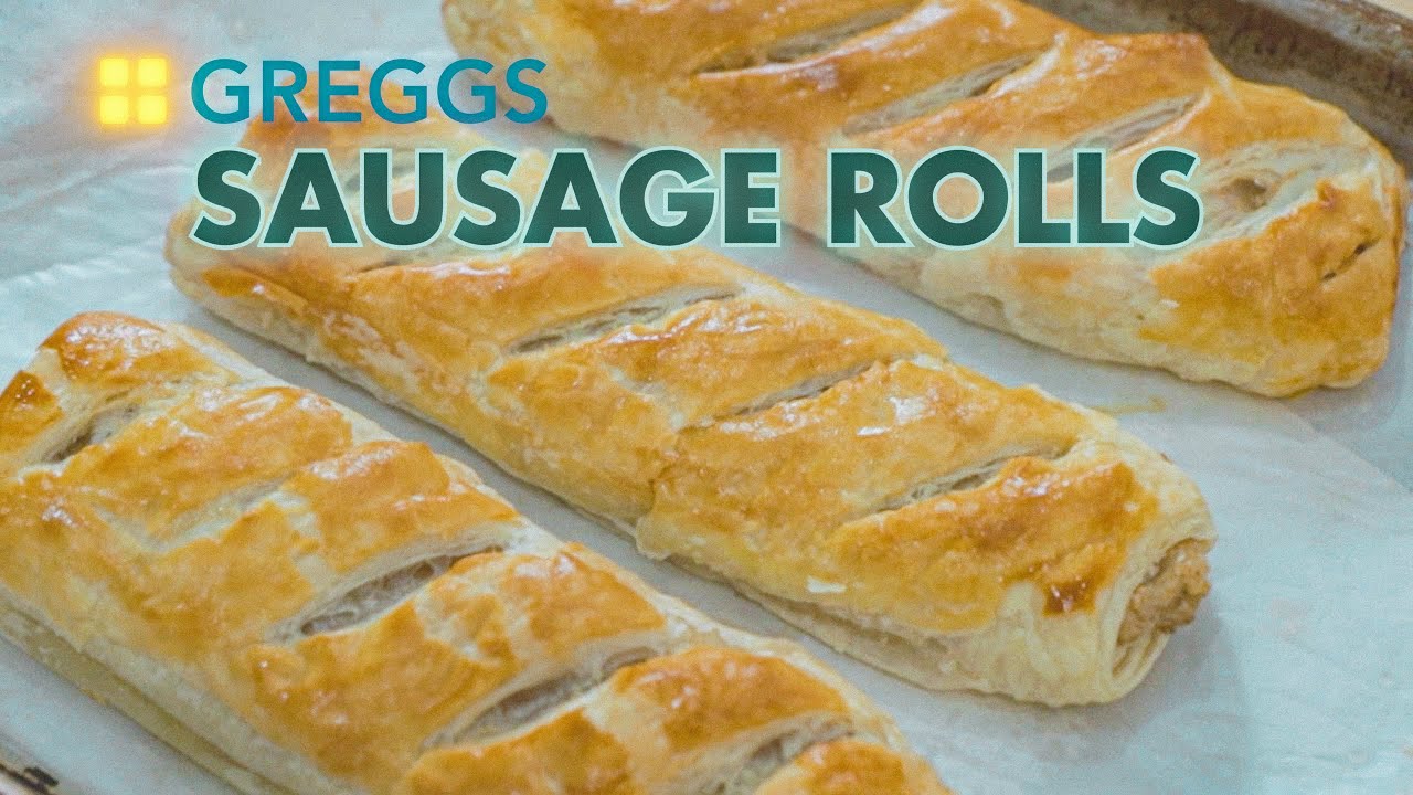 Classic British Sausage Rolls (Just Like Greggs)