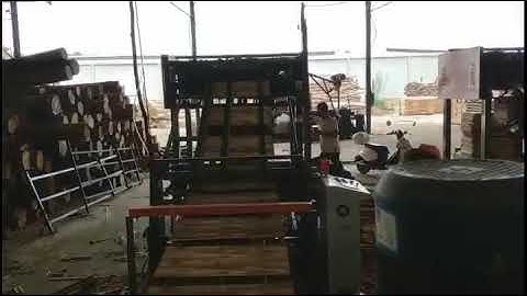 2*4ft Eucalyptus Auto stacker for spindleless peeling machine