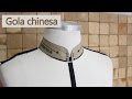 Como modelar gola chinesa