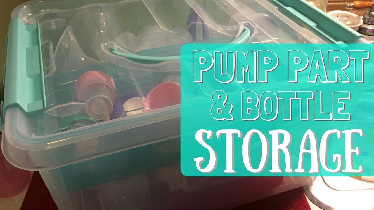 Tips for Organizing Bottles and Breast Pump Parts - Exclusive Pumping