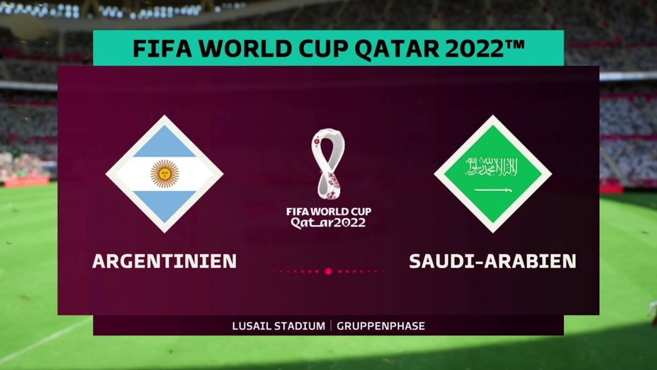 Argentinien Gegen Saudi Arabien Live Stream Argentinien gegen Saudi-Arabien / Argentina vs Saudi Arabia #wm2022 #