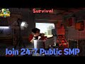 Let's Play Survival In YP Network ! 24/7 Public SMP #shorts #shortsfeed #minecraft #trendingshorts