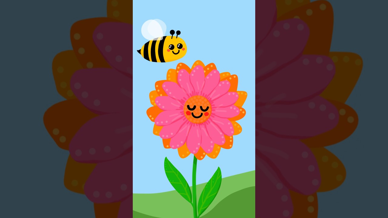 Summer Bees - Baby Sensory Nature Adventure in the Flower Garden