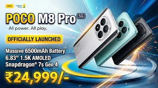 POCO M8 Pro 5G Official Launched, Launch Date In India, Price | POCO M8 Pro Specs, Features