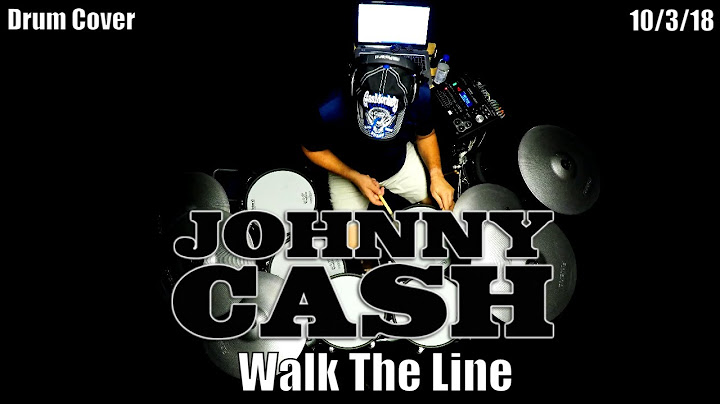 Walk the Line Drums version - Drums performance video thumbnail