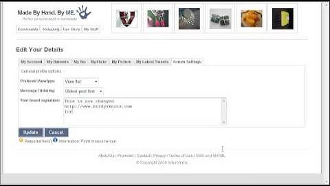 ByHand Tutorial: How to change your signature in ByHand.me