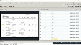 Automating 100-Page PDF Invoice to Excel with Python | Live Data Extraction Demo