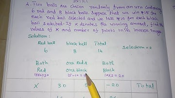 TN 12th MATHS PROBABILITY DISTRIBUTION EXERCISE 11.1 4th SUM