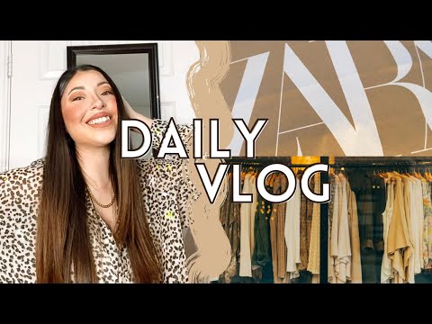 DAILY VLOG #1: Run Errands With Me, Zara & Forever 21 Try-On Haul