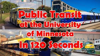 Public Transit at the University of Minnesota in 120 Seconds