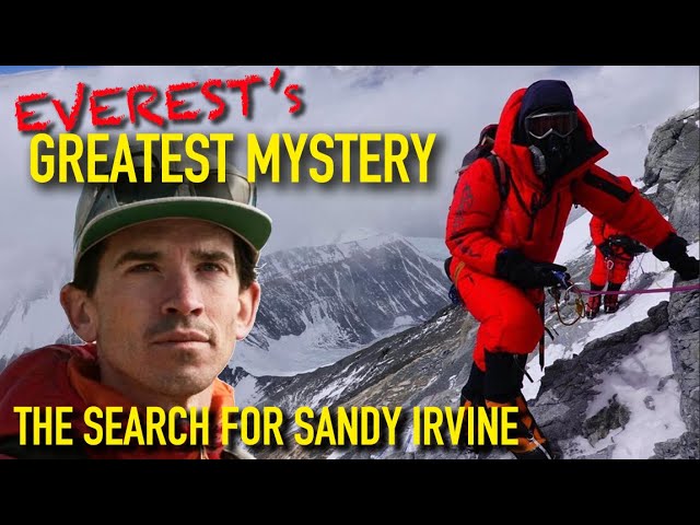 Adrian Ballinger Details His 2019 Search for Sandy Irvine #everest #mystery class=