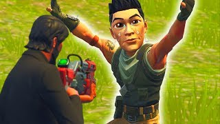 Making noobs dance to save their lives in fortnite...