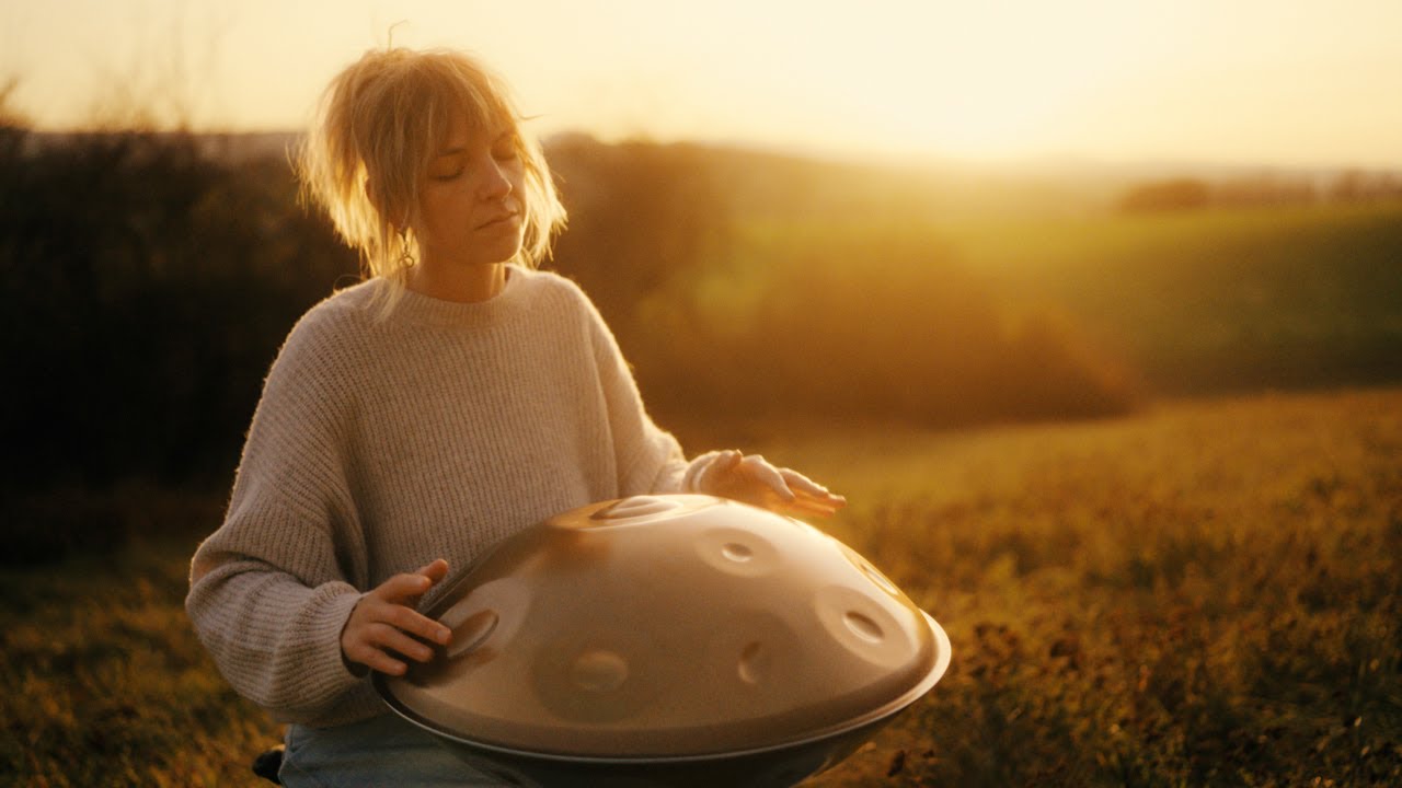 Fading Echoes | Calming Handpan Music for Relaxation (1 hour) | Nature 4K | Changeofcolours