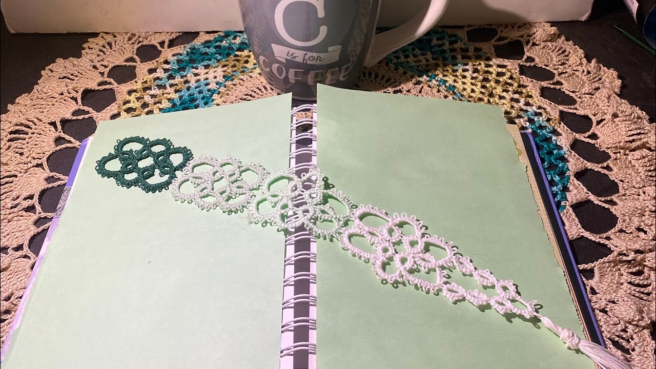 Needle Tatting : Bookmark Part 1 of 2