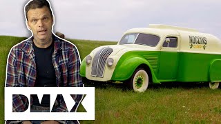 Chad Rebuilds A1934 Desoto Airflow Into A Custom Promotional Vehicle | Bad Chad Customs