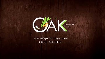 Oak Printing - Cut and Stack Labels