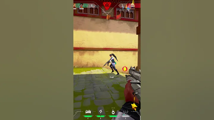 Sage vs Deadlock ultimate | backhand help phoenix #valorantshorts #valorantclips