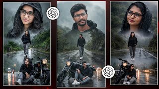 Rainy Photo Editing Chatgpt telugu | Chatgpt trending photo prompt  screenshot 2