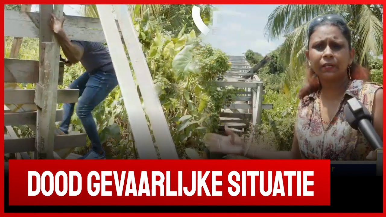 🚀 De Nieuwe Politiek LIVE • bewoners Paranam pissig over loopbrug