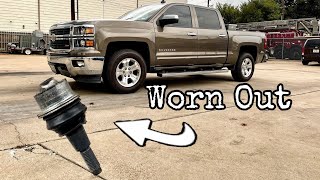 How to Replace Lower Ball Joints on a 2014 Chevy Silverado (4x4)