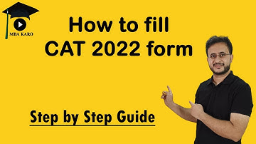 How to Fill CAT 2022 form | Step by Step Guide | Avoid these Mistakes | CAT form fill up 2022
