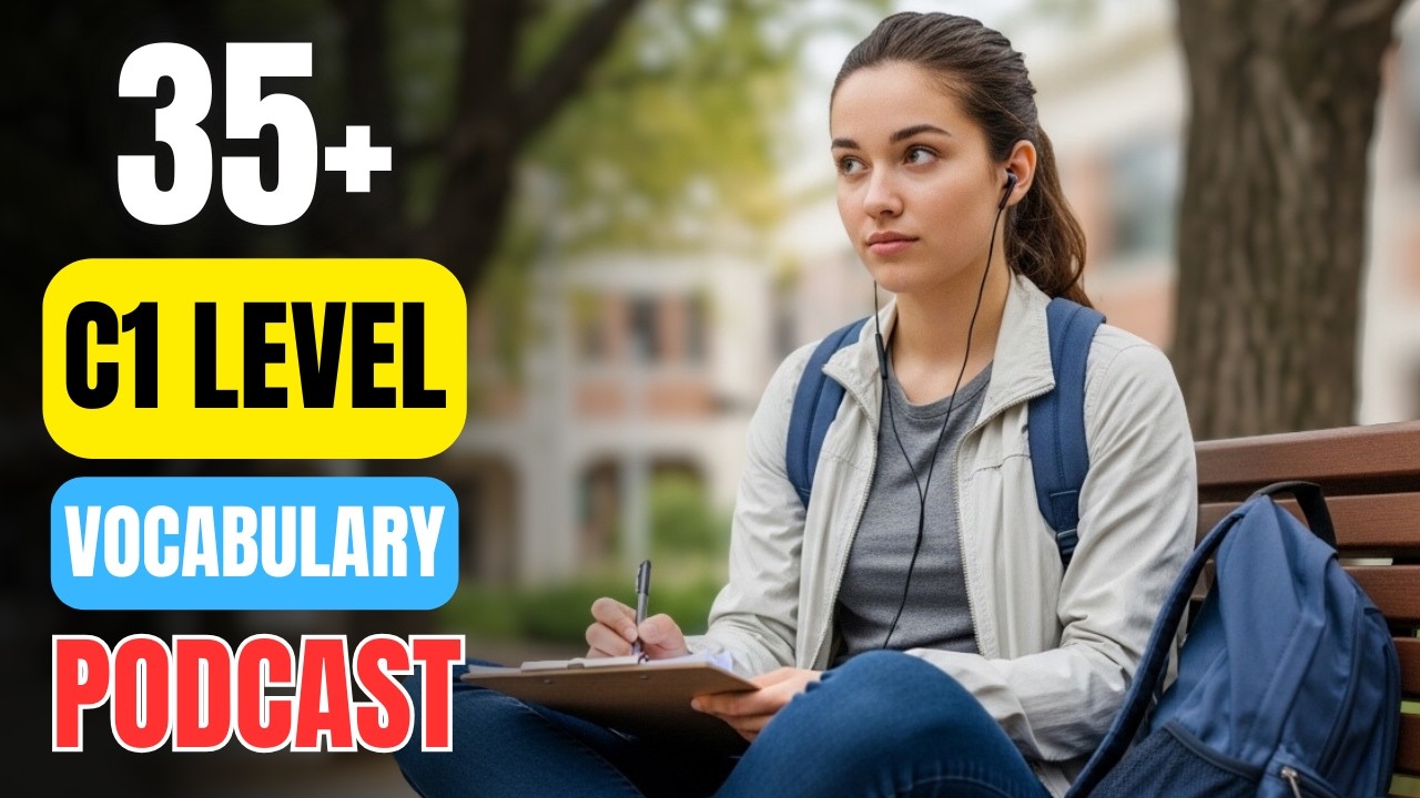 35+ Essential C1 Vocabulary You Must Know || Advanced English Podcast Listening