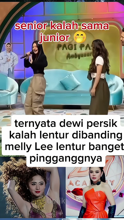 Lentur banget pinggang Melly Lee😊 #artis #fyp