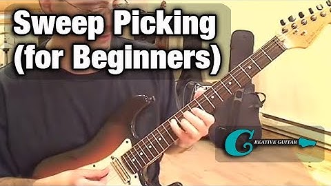 A Beginners Guide to Sweep Picking Arpeggios on Guitar
