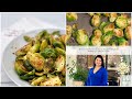 Perfect Stovetop Roasted Brussel Sprouts: 15 Minutes Recipe