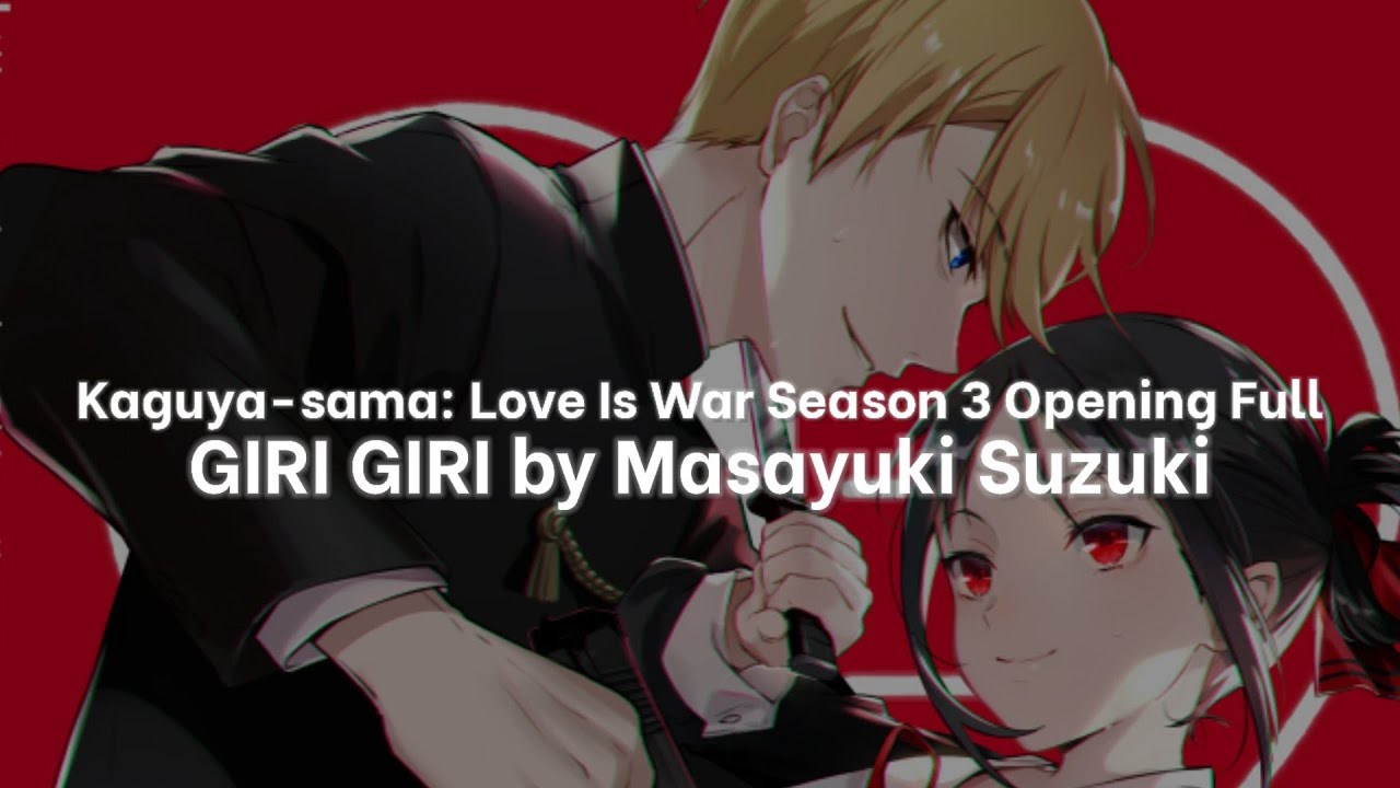 🎸TABS] Kaguya-sama: Love Is War Season 3 OP (Guitar Cover)『GIRI  GIRI/Masayuki Suzuki』 