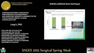 COMPARISON BETWEEN LAPAROSCOPIC INTRAOPERATIVE CHOLANGIOGRAPHY AND LAPARATOMY SURGERY IN JUDGEMENT O