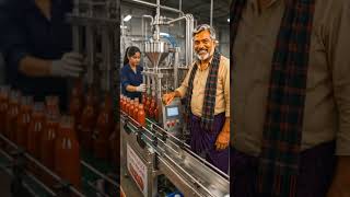 Tomato Sauce Filling Machine | Fast Automatic Packaging Process