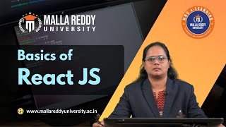 Basics of React JS | Introduction to Components, Props & State | MRU E-Learning