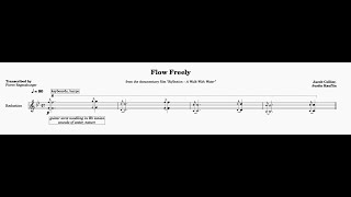 Video voorbeeld van "Jacob Collier & Justin Kauflin - Flow Freely (Transcription)"