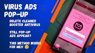 Apps Cleaner Booster Antivirus Pop Up advertising After Deleting Still Not Working . Check This!! screenshot 4