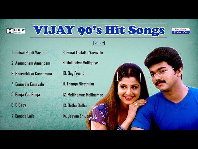 Vijay Hits Tamil Songs | Vijay Old Songs Tamil Hits | Vijay Love Songs Tamil Hits | Vijay Songs class=