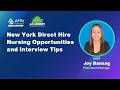 AMN Academy Dream Jobs: Direct Hire RN Jobs in New York