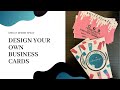 HOW TO: Create Business Cards w/ your Cricut Explore