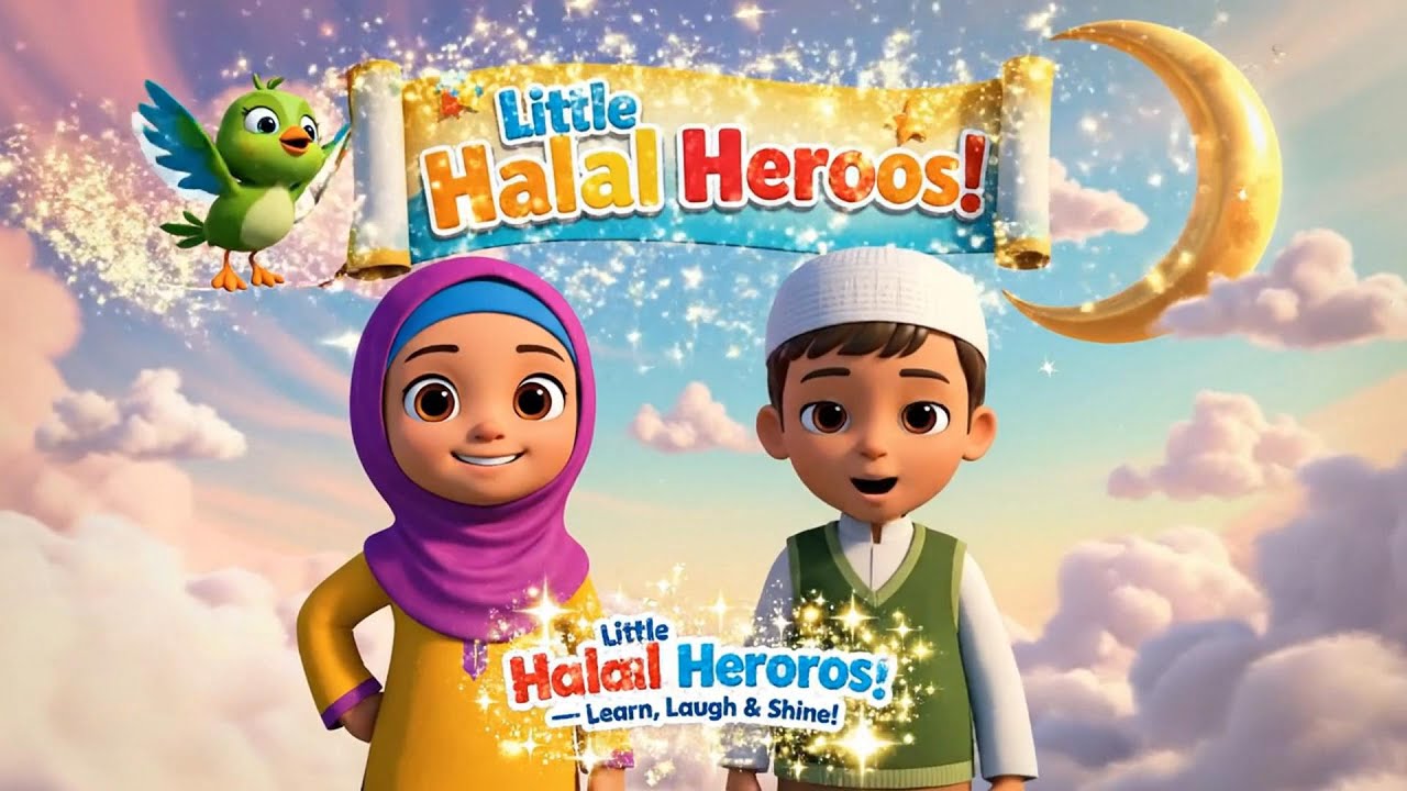 Sharing is Caring | Islamic Moral Story for Kids | Little Halal Heroes | Muslim Kids Animation 2025