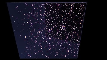 8 million-particle cosmology simulation resulted in the formation of two main galaxies