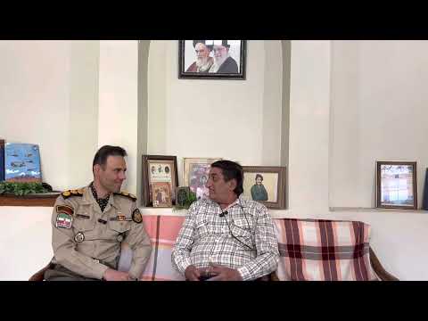 دیدار با برادر شهید رایموند خاتون نژاد توسط سرهنگ فرشاد فروزش