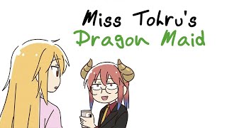 Miss Tohrus Dragon Maid (Miss Kobayashi AU Comic)