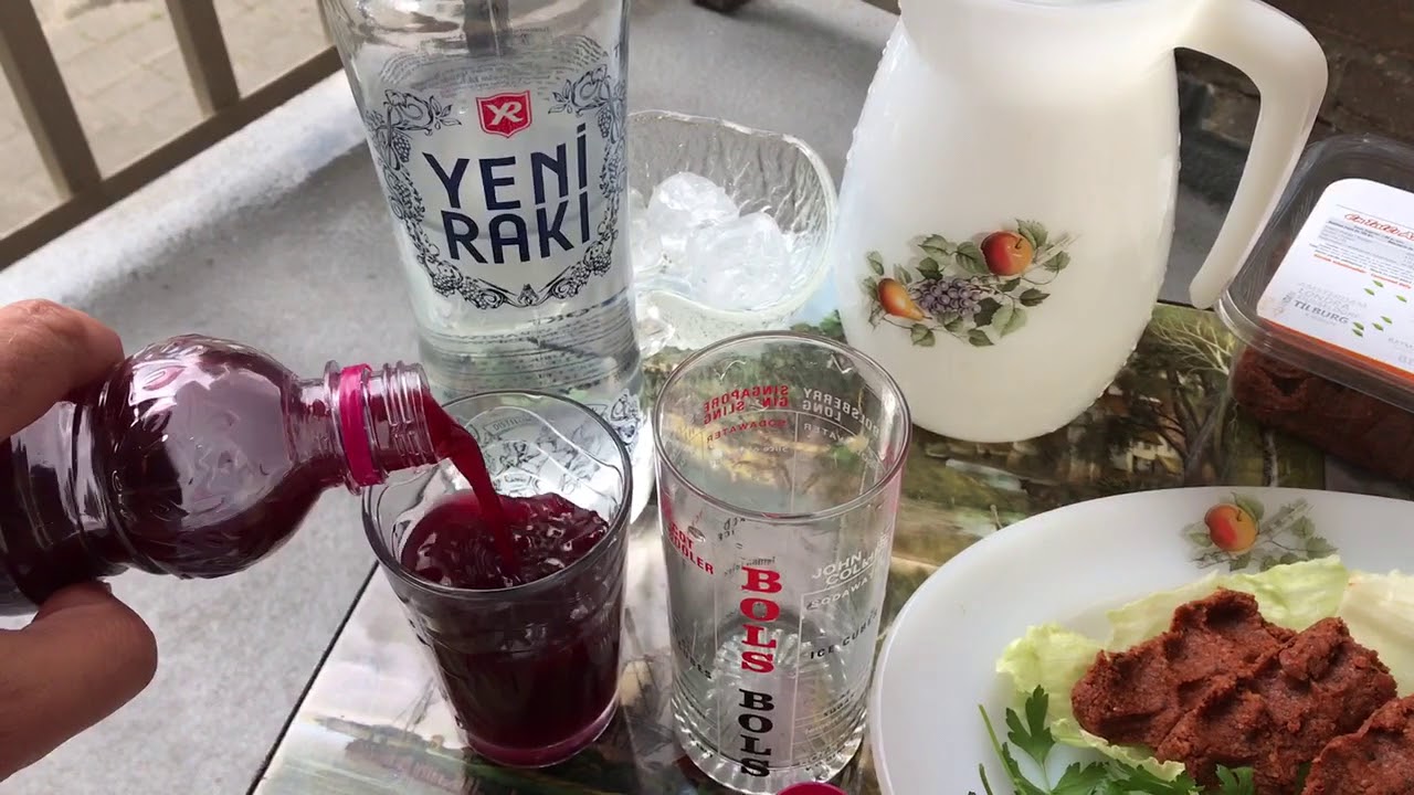 Raki Drinken Gezellig :salgam-cigkoftem! Jij ook gezellig ? - YouTube