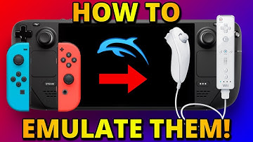 How to emulate the Wiimote & Nunchuck with Joy Cons on Steam Deck